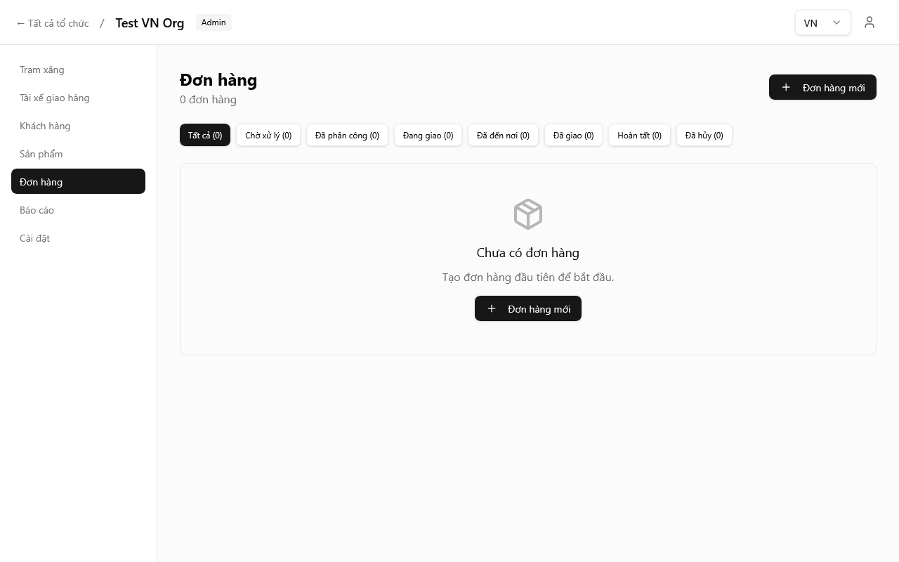 Trình tạo đơn hàng